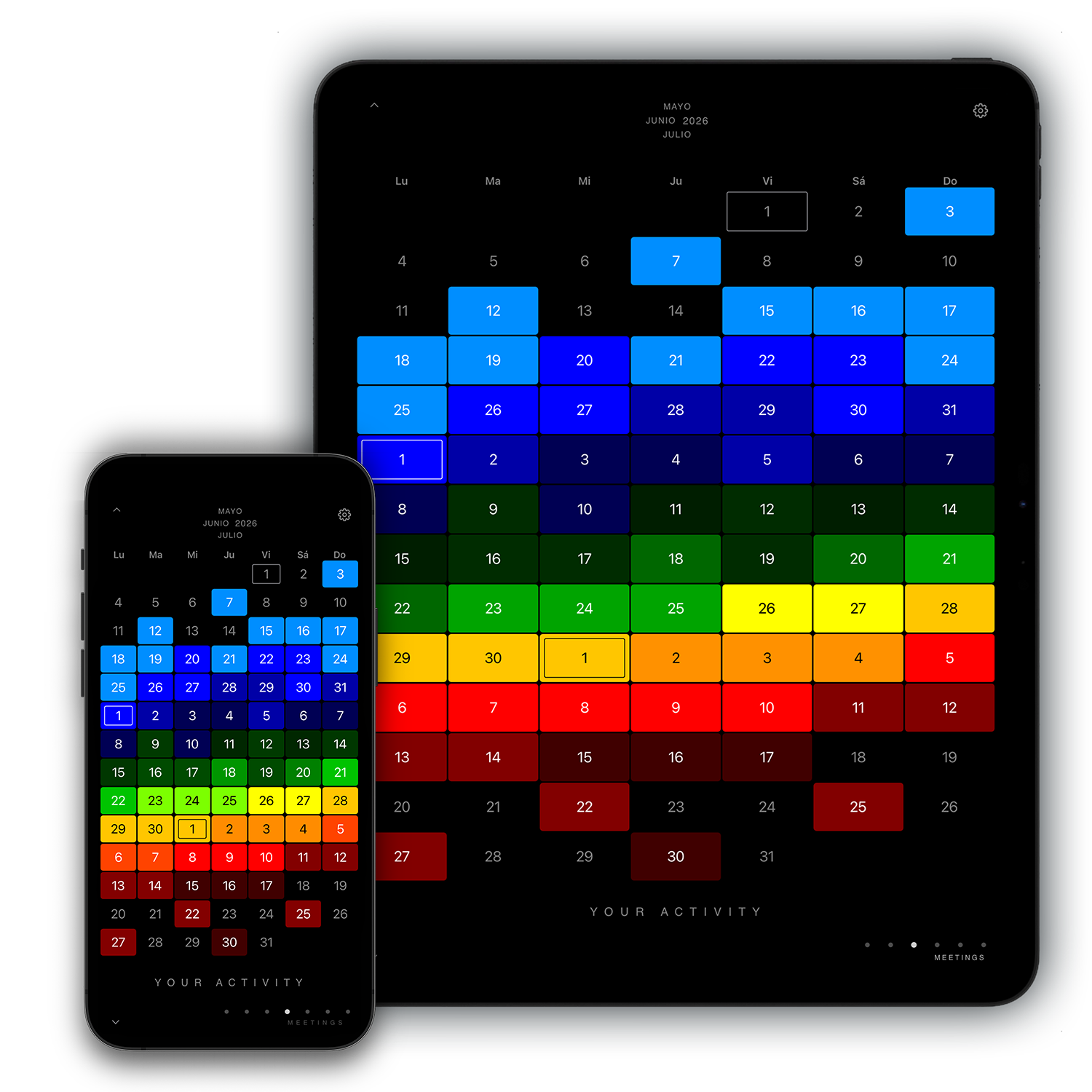 CREATE7 iPad Sincronización Feature